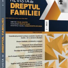 Revista de Dreptul Familiei Nr.2/2020