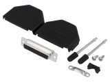 Mufă Mamă D-Sub 25 PIN pentru Lipire - Set Complet