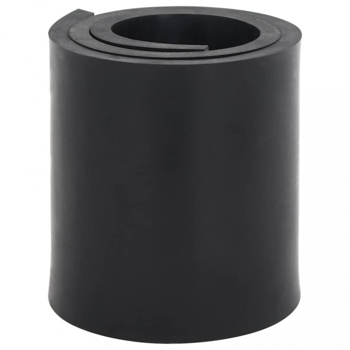 Margine de cauciuc pentru plug de zăpadă negru 120x15x1 cm