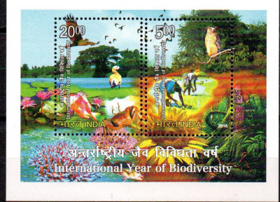 INDIA 2010, Fauna, serie neuzata, MNH foto