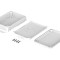 Carcasă desktop BOPLA BoVersa albă 120x216x55 mm IP66/IP68