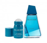Set Glacier pentru barbati (parfum 100 ml,roll-on 50)