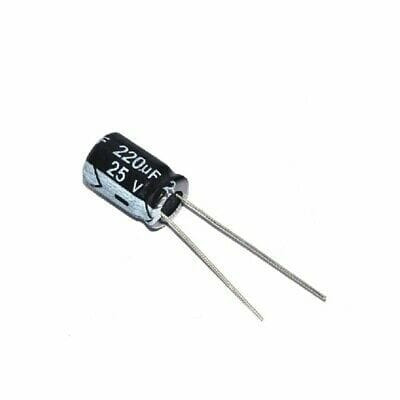 Condesator 220uf-25v/105&deg;C