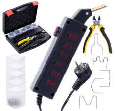 Aparat profesional pentru lipit/sudat plastic, kit pentru repararea fisurilor din plastic, 50W, Technic DN-F1351 foto