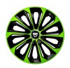 Set 4 capace roti Extra strong green R15 pentru gama auto Dacia, Autohelix MSA