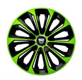 Cumpara ieftin Set 4 capace roti Extra strong green R16 pentru gama auto Dacia