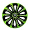 Set 4 capace roti Extra strong green R15 pentru gama auto Dacia
