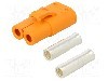 Conector alimentare DC, 1kV, 2 pini, seria LC, {{Dimensiune pin}}. AMASS - LCB60-F