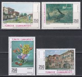 Turcia 1972, 1973 - Picturi turcești, 2 Serii, MNH, Nestampilat