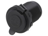 &Icirc;ncărcător Auto USB Dual 12-24V 5V/2.1A