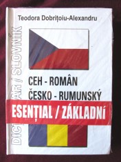 &quot;DICTIONAR CEH-ROMAN / SLOVNIK CESKO-RUMUNSKY&quot;, Teodora Dobritoiu-Alexandru, 2008. Carte noua