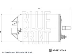 BLUE PRINT ADBP230049 filtru combustibil