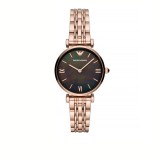 Cumpara ieftin Ceas Dama Emporio Armani Gianni AR11145, Quartz, Rose Gold/Albastru, Inox, 32mm