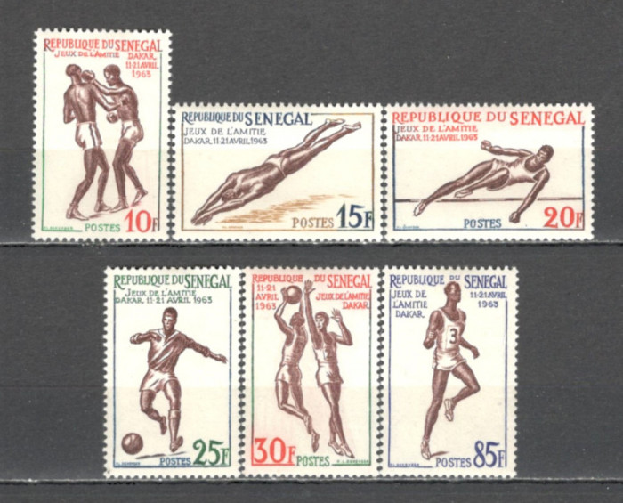 Senegal.1963 Jocuri sportive Dakar MS.41