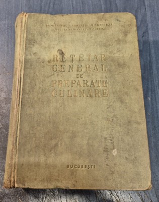 Retetar general de preparate culinare 1962 | Okazii.ro