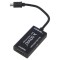 Adaptor HDMI la USB Micro Negru