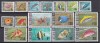 DB1 Fauna Pesti 1967 Tanzania 16 v. MNH, Nestampilat