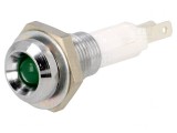 Lampa LED Verde PCB &Oslash;5mm