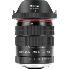 Obiectiv Manual Meike MK-6-11mm f/3.5 Fisheye Zoom pentru Sony E Mount foto