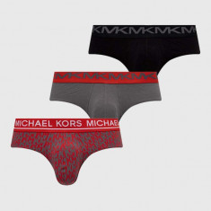 Michael Kors slip 3-pack barbati, culoarea rosu