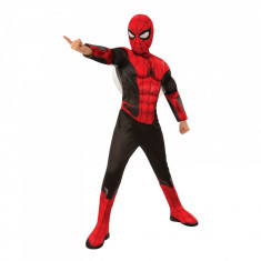 Costum Deluxe Spiderman cu muschi Far From Home,M , 5-7 ani foto