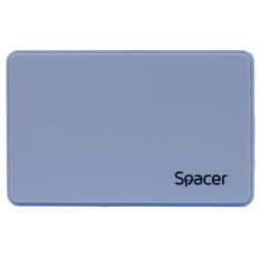 Rack ext. HDD/SSD 2.5&amp;quot; Spacer USB 3.0 albastru foto
