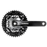 Angrenaj Pedalier Shimano, Fc-Ty301, For Rear - Brat 170 Mm, 3 x 6/7/8 Viteze, 42-34-24T, Negru Ultimate FactoryBikes
