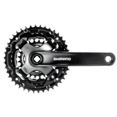 Angrenaj Pedalier Shimano, Fc-Ty301, For Rear - Brat 170 Mm, 3 x 6/7/8 Viteze, 42-34-24T, Negru Ultimate FactoryBikes