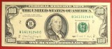 BANCNOTA STATELE UNITE ,100 DOLLARS 1990(Small face) NECIRCULATA/ SE VINDE BANCNOTA CU SERIA DIN POZE...