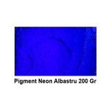 Pigment fluorescent Neon WG Blue, 100 gr.
