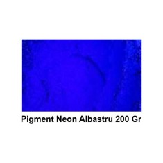Pigment fluorescent Neon WG Blue, 100 gr. foto