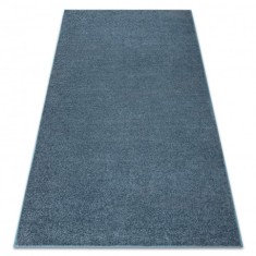 Covor - Mocheta INDUS albastru inchis 75 simplu, melange, 150x400 cm