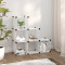 Gossi organizator cub de depozitare, 6 cuburi, transparent, pp