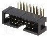 Conector IDC, 16 pini, pas pini 2.54mm, ADAM TECH - BHR-16-HUA