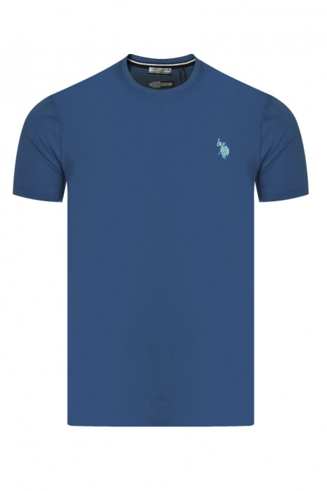 Tricou barbati U.S. Polo Luca albastru
