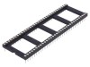 Soclu Circuite Integrate DIP64 THT Aurit, GOLD 64P, Carcasa Poliester, Contacte Aurite, 2.54mm