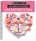 Brain Games - Sticker by Number: Valentine&#039;s Day