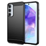 Techsuit - Carbon Silicone - Samsung Galaxy A55 5G - Black