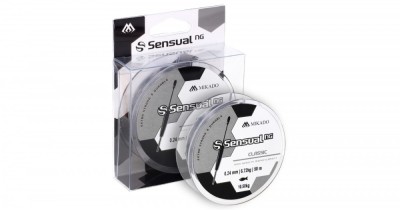 Fir Monofilament Mikado Sensual N.G. Classic Transparent 50m 3.5kg 0.14mm foto
