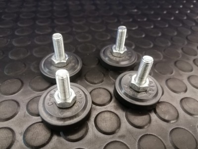 Set 4 picioare sustinere filet M8 masina de spalat Candy / C134 foto