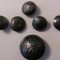 CA - Lot 8 nasturi militari vechi metalici Republica Socialista Romania RSR