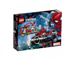 Set de constructie LEGO Super Heroes Urmarirea cu masina a lui Spider-Man foto