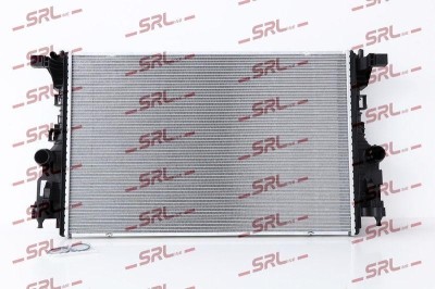 Radiator Mercedes A-Class, Cla-Class, Gla-Class, motor: 2.0 T, intrare/iesire conectare rapida, 703x455x32, SRLine, Aluminiu/ Plastic brazat, foto