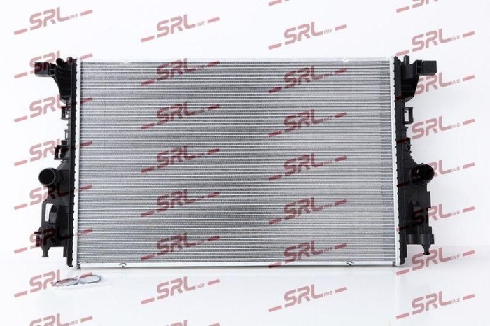 Radiator Mercedes A-Class, Cla-Class, Gla-Class, motor: 2.0 T, intrare/iesire conectare rapida, 703x455x32, SRLine, Aluminiu/ Plastic brazat,