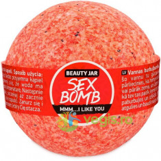 Bila de Baie Efervescenta cu Aroma de Capsuni Sex Bomb 150g