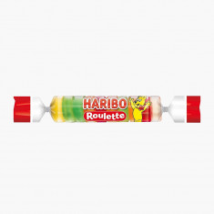 Haribo Roulette 4 x 25g - Set de 4 bucati Jeleuri cu aroma de fructe foto