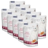 Cumpara ieftin Piper Cat Adult hrană la plic cu somon 10 x 100 g