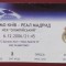 Ticket fotbal 2006 - Dinamo Kiev - Real Madrid