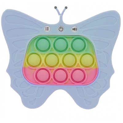 Jucarie Interactiva Tip Consola pentru Copii, Flippy, Diferite Moduri de Joc, 120 Nivele, Material ABS/silicon, Sunete si Lumini, 12 x 5.5 x 13.5 cm c foto