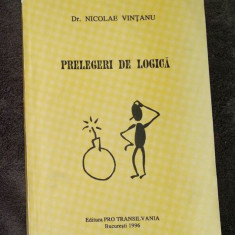 Prelegeri de logica : [pentru uzul studentilor] / Nicolae Vintanu